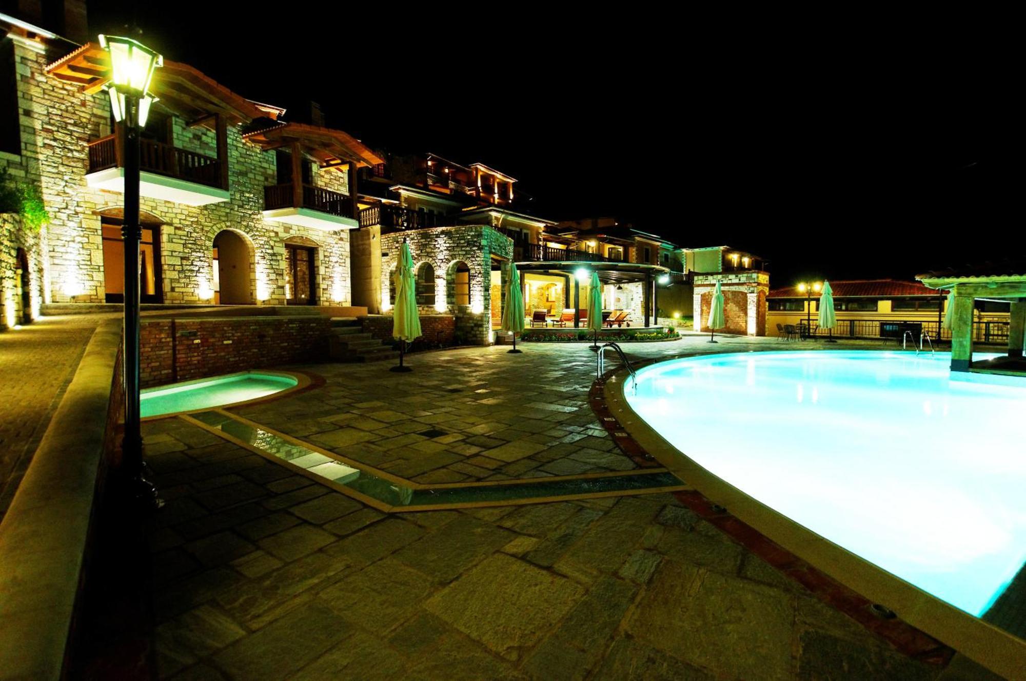 Kazarma Hotel Kalyvia Fylaktis ภายนอก รูปภาพ