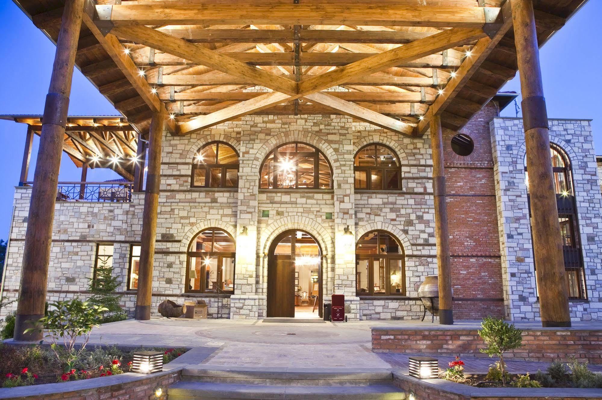 Kazarma Hotel Kalyvia Fylaktis ภายนอก รูปภาพ